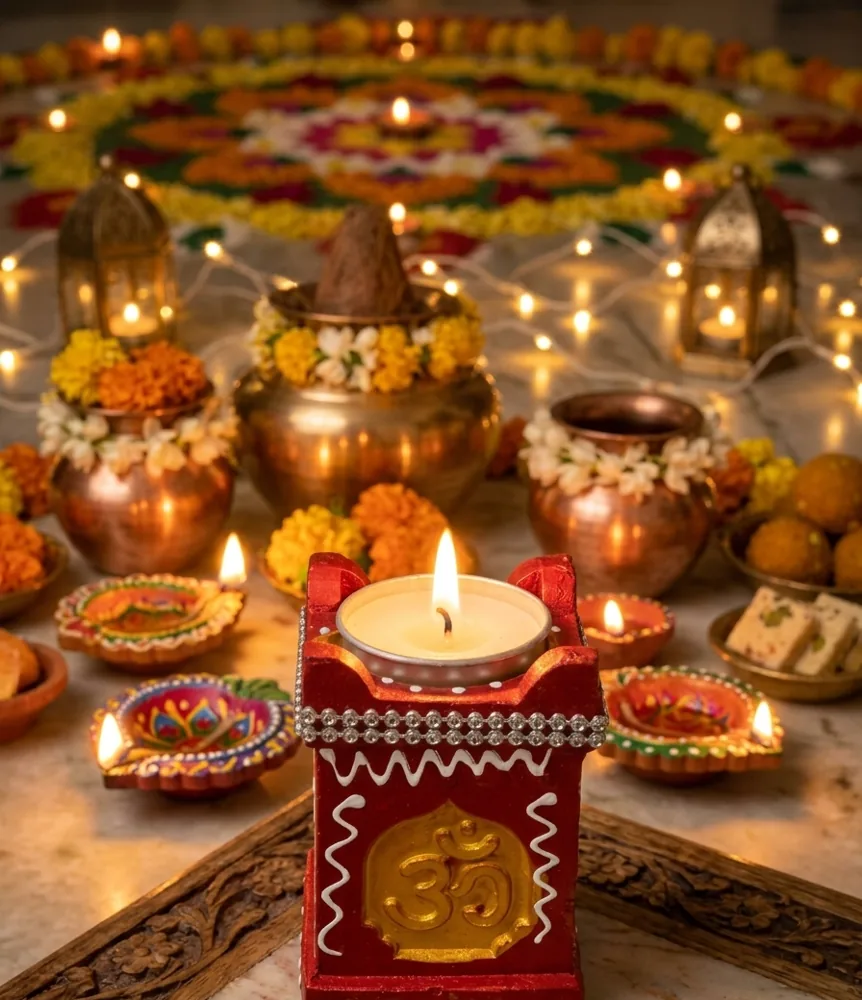 Traditional Tealight Holder by MM BloomCraft